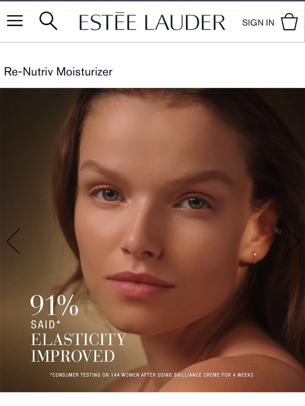 Estée Lauder are-Nutiv ultimate diamond creme